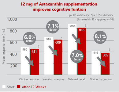 AstaReal ™ - Case study improvs brain cognitive function