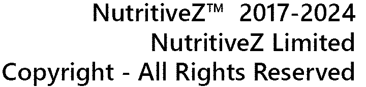 Copyright NutritiveZ™ (NutritiveZ Limited) 2017 - 2022 - All Rights Reserved
